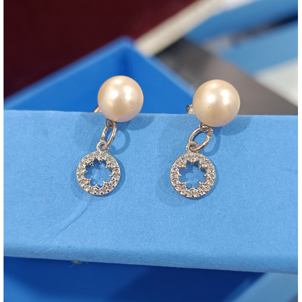 925 Sterling Silver Pearl Earring