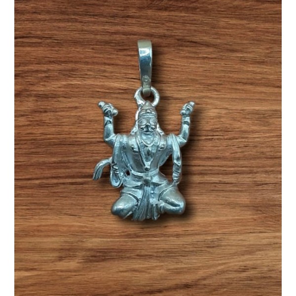 925 Sterling Silver Lord Hanuman Pendant