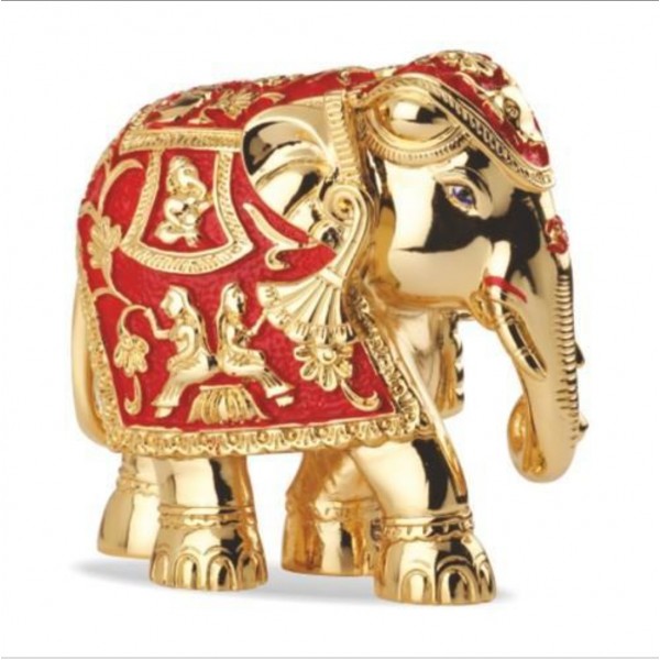 GajantaLaxmi Elephant gold plated 